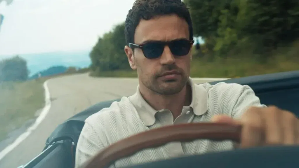Theo James in a still from The Gentlemen Season 2