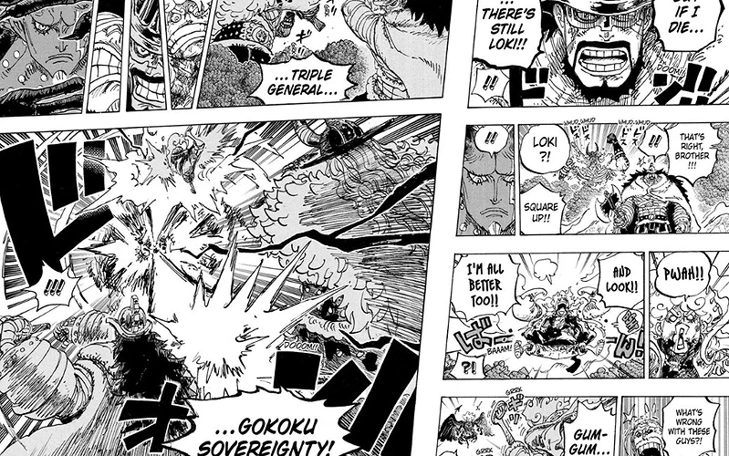 Hajrudin, Luffy và Loki, One Piece Chương 1191