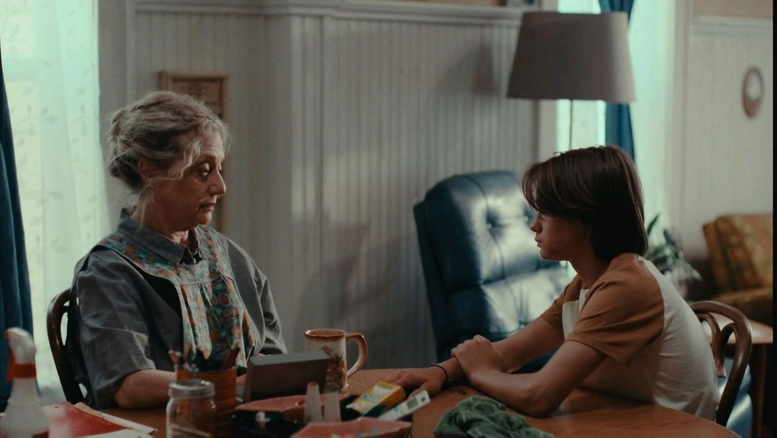 Carol Kane and Etienne Kellici in If I Tell You (2024) | Image via Suncatcher Productions