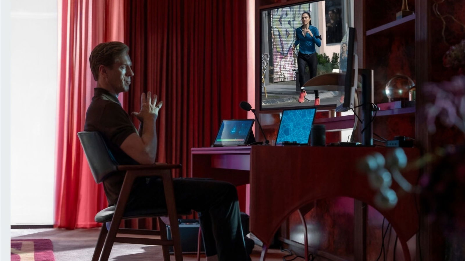 Damian Lewis in The Runner (2026) | Image Amazon MGM Studios