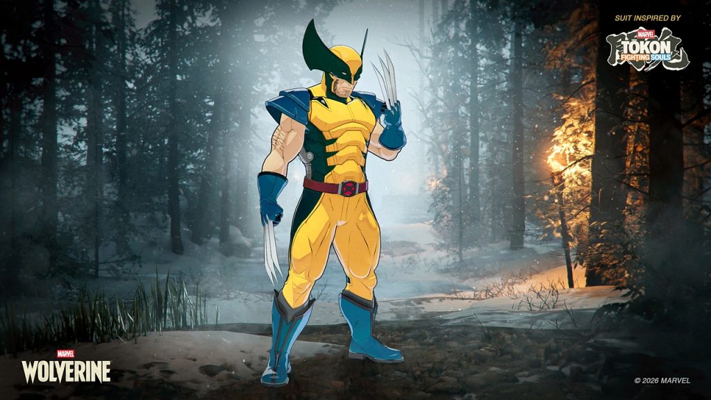  Fighting Souls-inspired suit in Marvel's Wolverine.