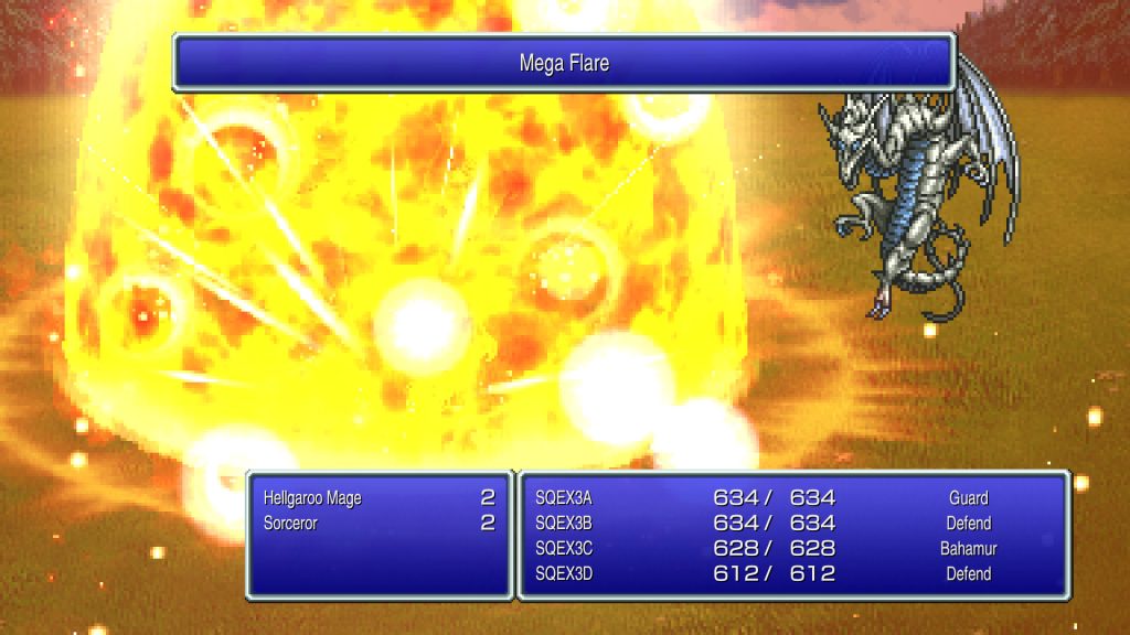A still from Final Fantasy III.
