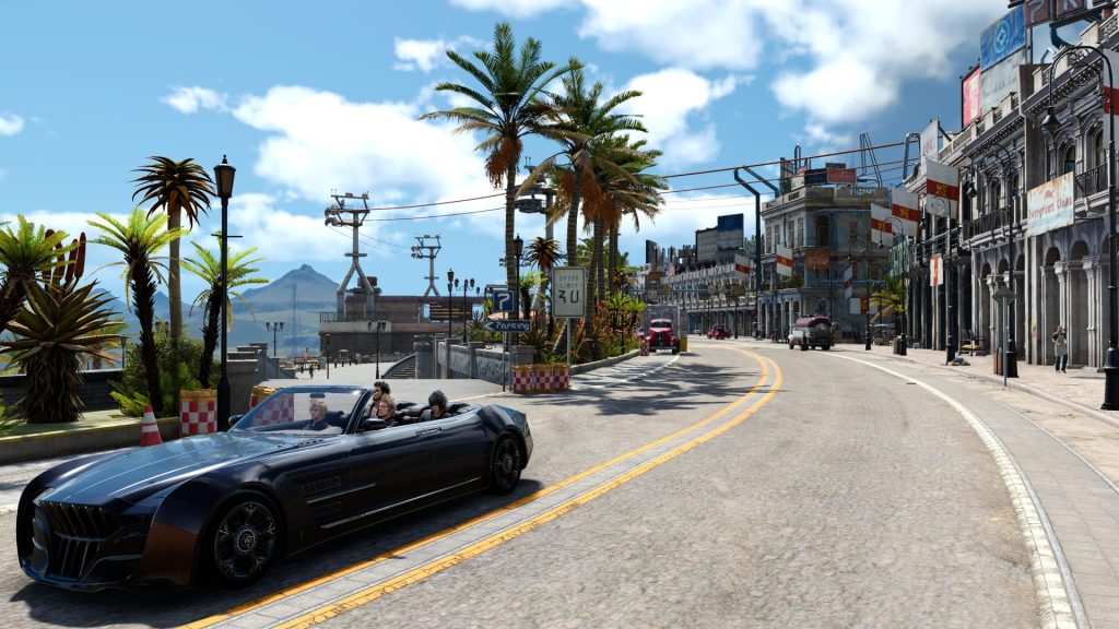 A still from Final Fantasy XV.