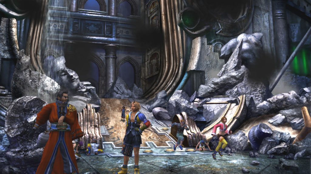 A still from Final Fantasy X.