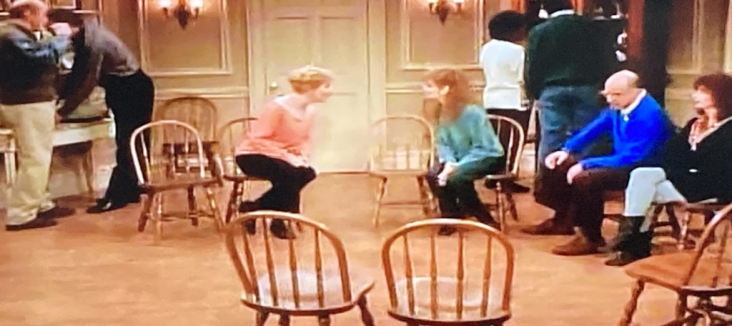 Shelley Fabares, Georgia Engel, and Annie Korzen in Coach (1989)