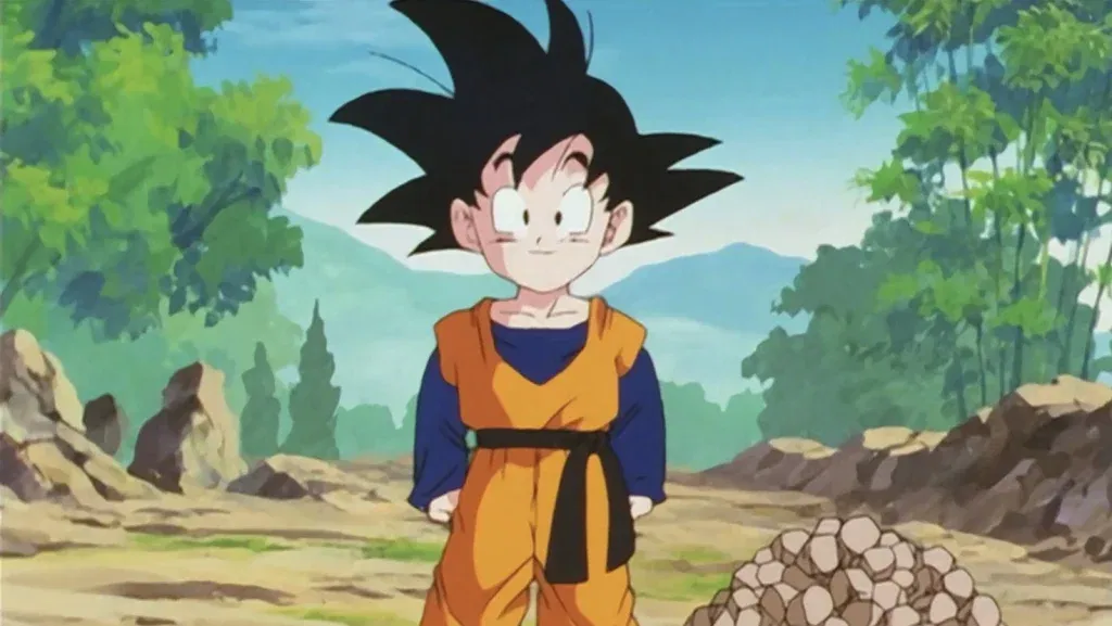 a still from the dragon ball anime