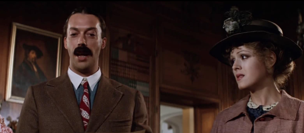 Tim Curry and Bernadette Peters in Annie (1982)