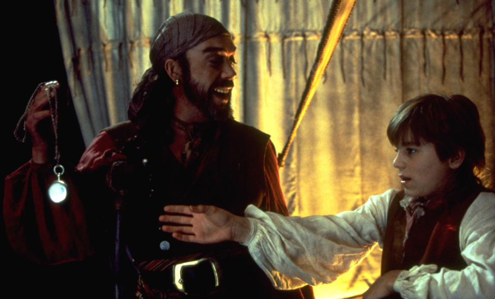 Tim Curry and Kevin Bishop in Muppet Treasure Island (1996)