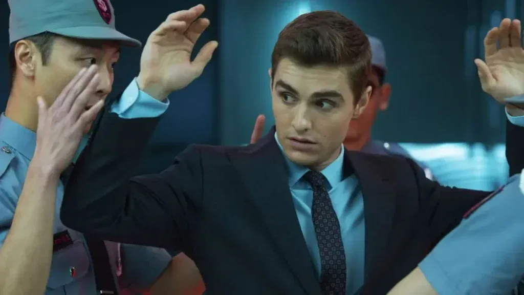 Dave Franco in a still from Now You See Me 2