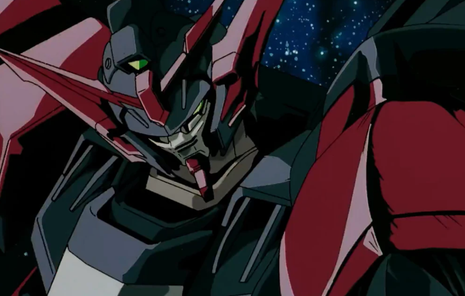Gundam Epyon from the anime series Mobile Suit Gundam Wing.