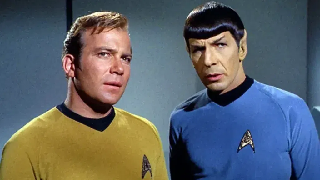 Kirk and Spock
