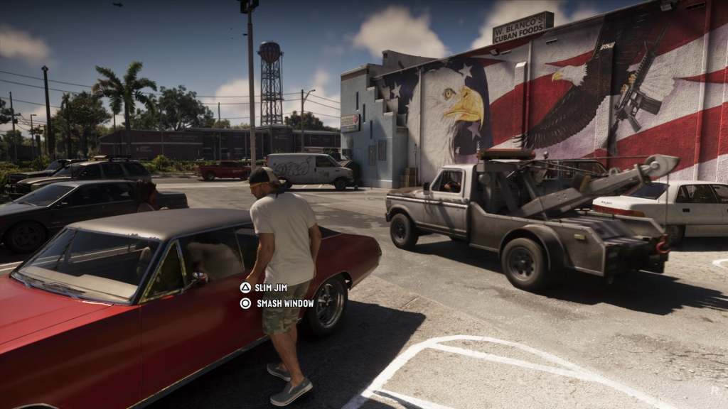 Stealing cars in GTA 6