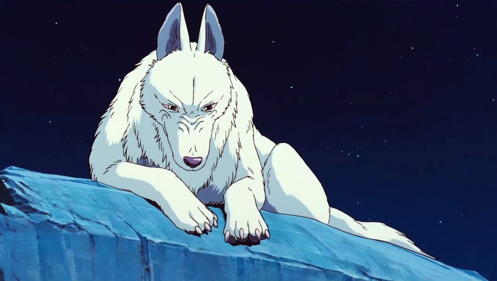 Moro in Princess Mononoke