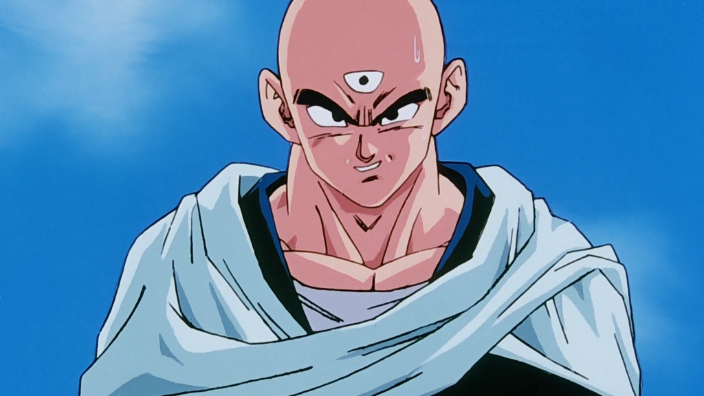 tien shinhan from dragon ball z episode 267 | credits: toei animation