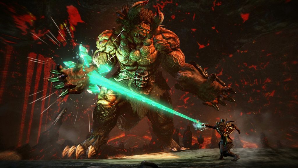 Toukiden 2 gameplay from the PS Plus Game Catalog.