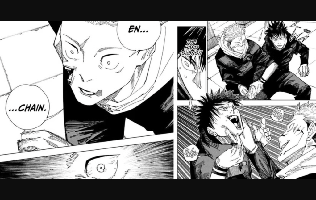 Chapter 212 of Jujutsu Kaisen shows Ryomen Sukuna taking control of Yuji Itadori's body and forcing Megumi Fushiguro to ingest one of Yuji's severed fingers, successfully transferring his soul into Megumi.