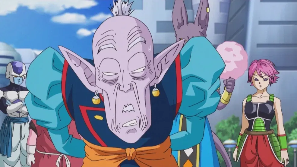 a still from the dragon ball anime series