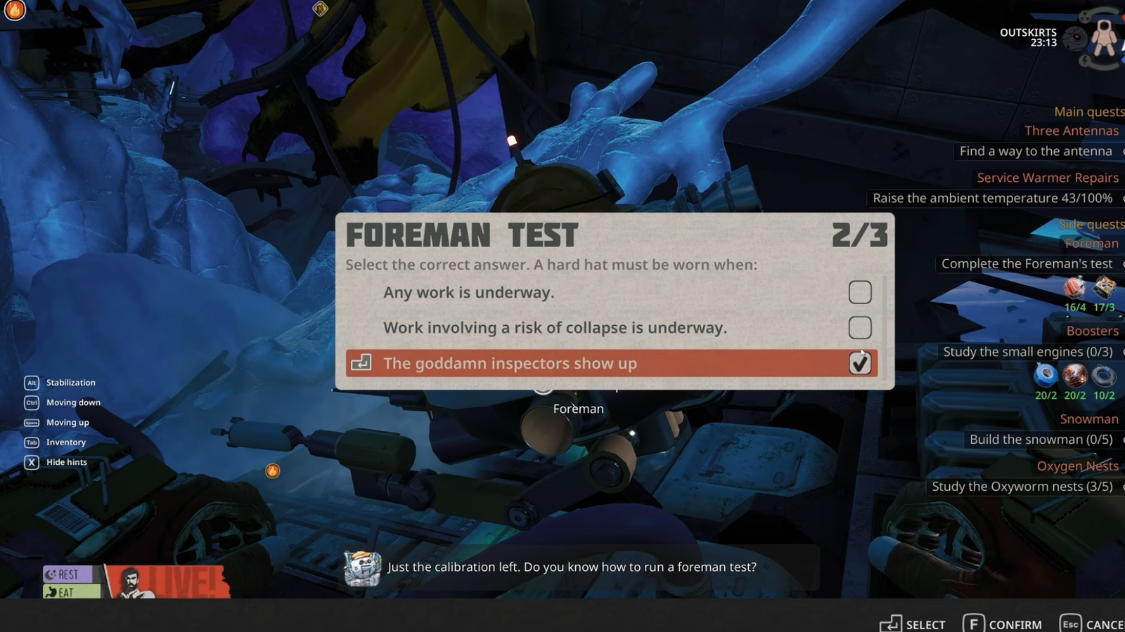 Breathedge 2 Foreman Repair Answer 2