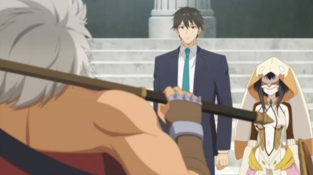 Crunchyroll's #4 Most Viewed Anime Officially Faces Its First Major Setback 2 This scene appears to be from the anime series The World's Strongest Rearguard: Labyrinth Country's Novice Seeker.
