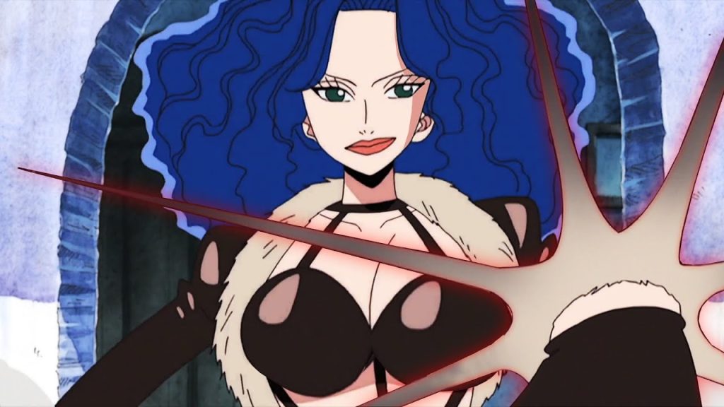 Miss Doublefinger is a former officer agent of Baroque Works from the anime series One Piece.