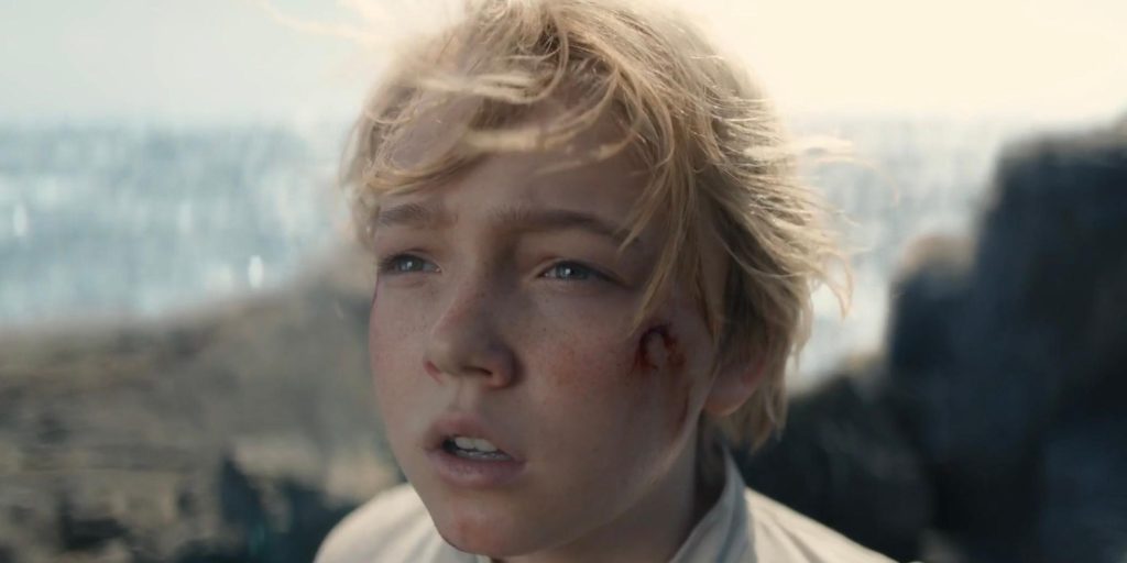 Young Sanji in the live-action series One Piece.