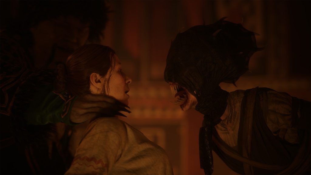 An in-game screenshot from The Blood of Dawnwalker.
