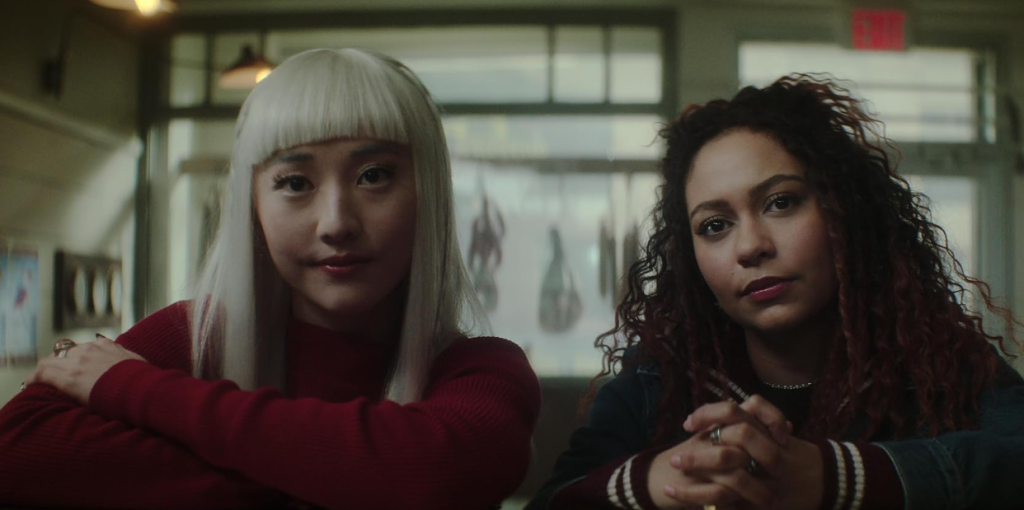 Yuyu Kitamura and Kassius Nelson in Dead Boy Detectives (2024)