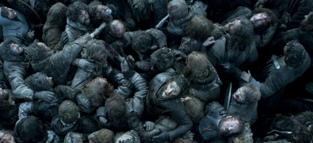 Kit Harington and Peter Rooney in Game of Thrones (2011)