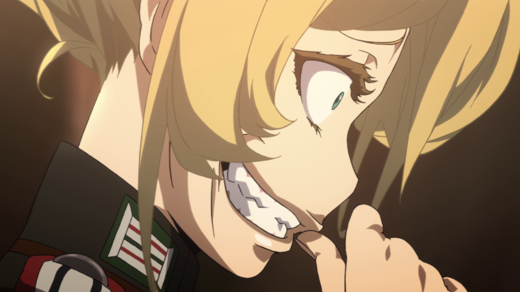 Tanya's evil smile
