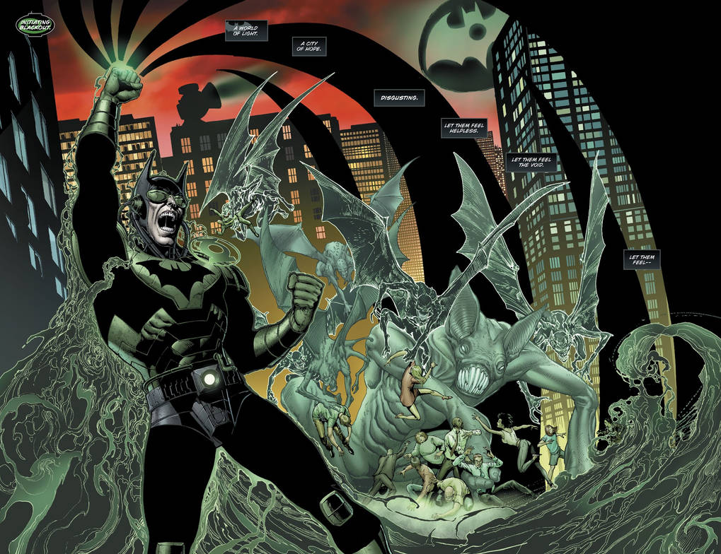 Dawnbreaker Batman uses the ring