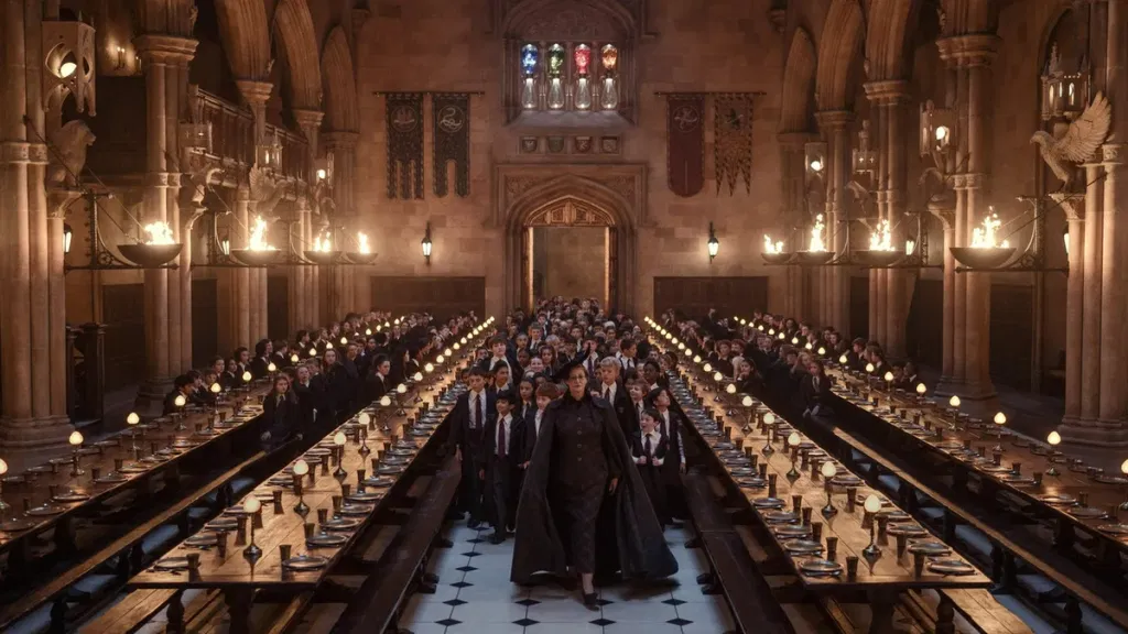 A still from HBO's Harry Potter