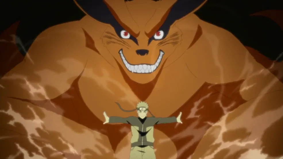 Naruto and Kurama from Shippuden anime | Credits: Studio Pierrot