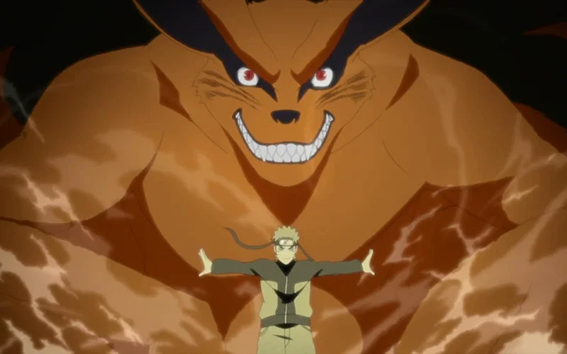 Naruto and Kurama from Shippuden anime | Credits: Studio Pierrot