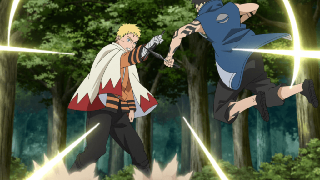 can Naruto finally unlock Wood Release from his Hashirama Cells arm in the Boruto Two Blue Vortex manga series?
