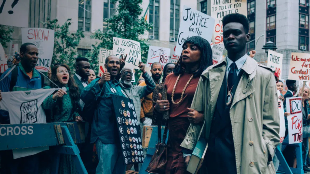 A still from When They See Us