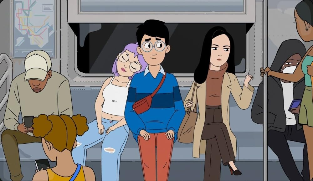 The Dangs on the subway
