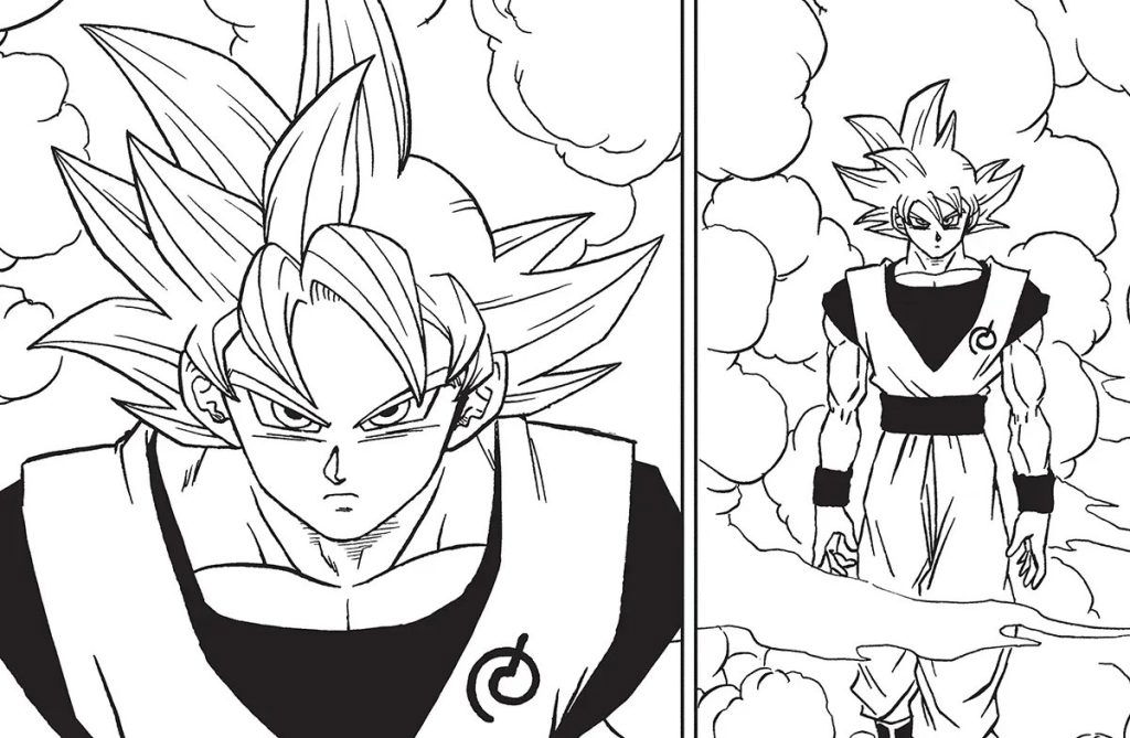 Một cảnh trích từ bộ truyện tranh Dragon Ball Super.
