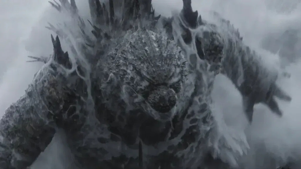 A still from Godzilla Minus Zero
