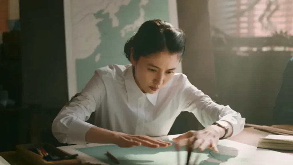 Masami Nagasawa as Aoyama in a still from Godzilla Minus Zero