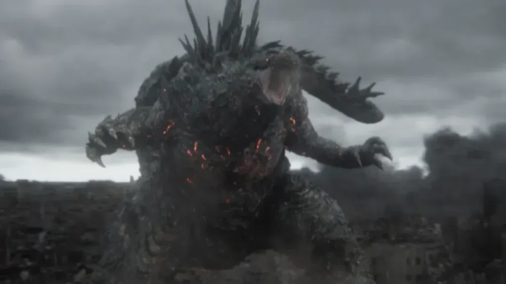 A still from Godzilla Minus Zero