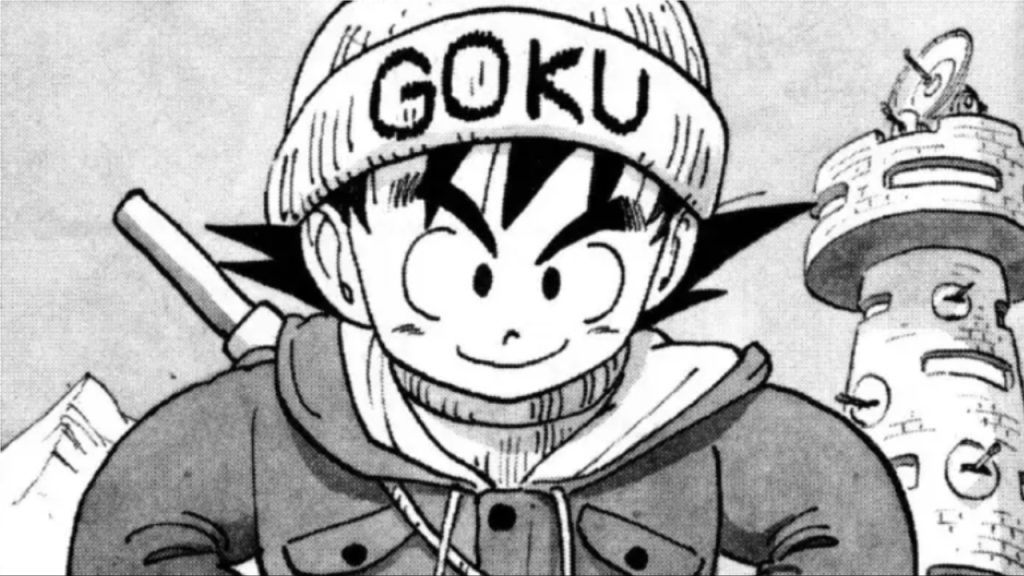 a still from the dragon ball manga volume 5