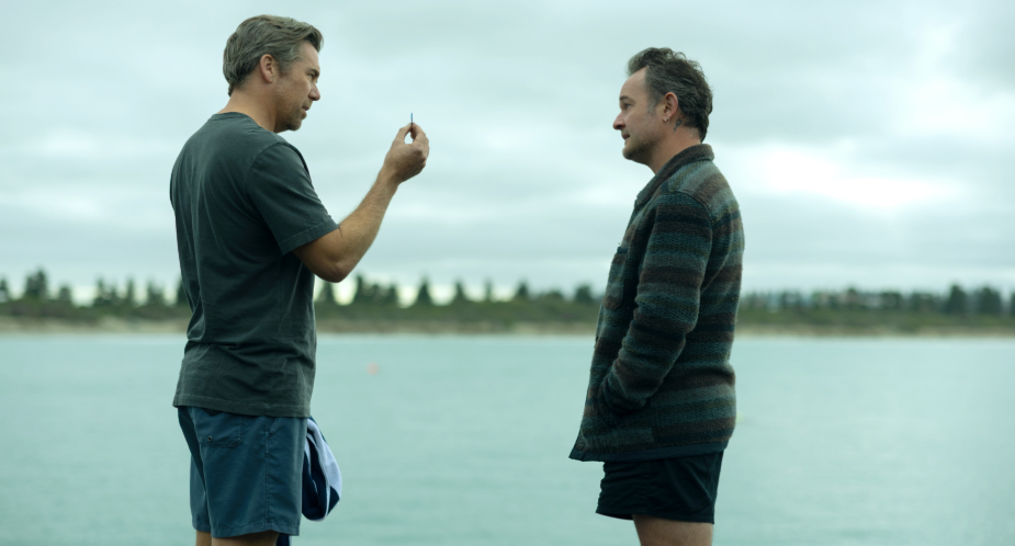 Patrick Brammall and Daniel Henshall in Last Seen
