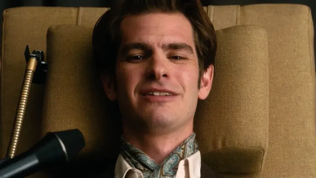 Andrew Garfield as Robin Cavendish in Breathe