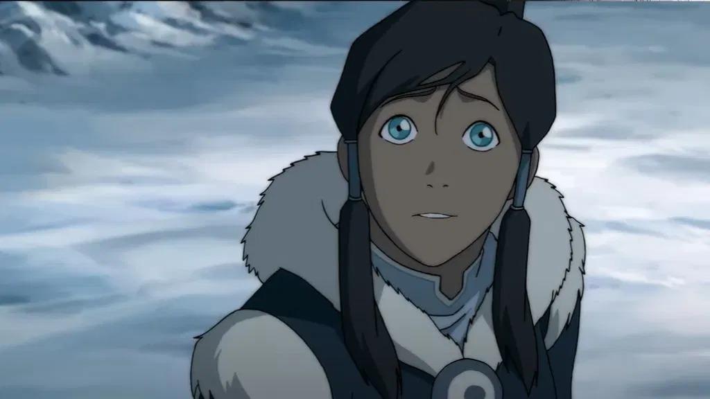 Korra looks at the sky