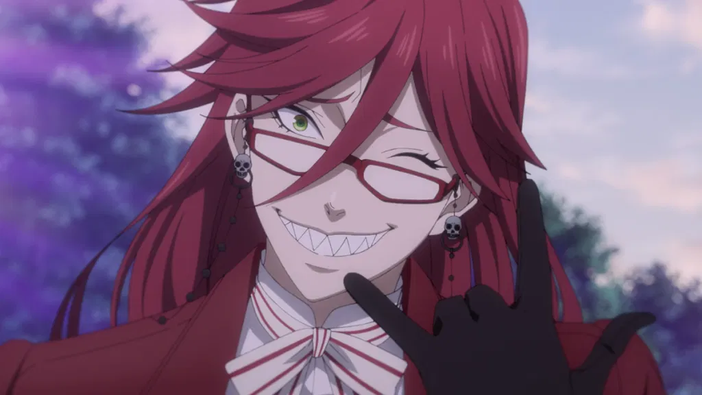 Grell as seen in black butler anime