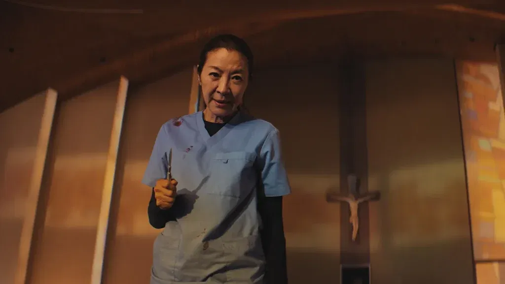 Michelle Yeoh in a still from The Surgeon 
