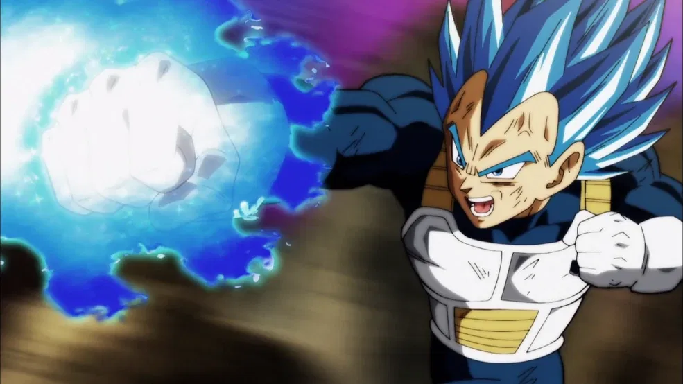 a still from the dragon ball super anime's Tournament of Power
