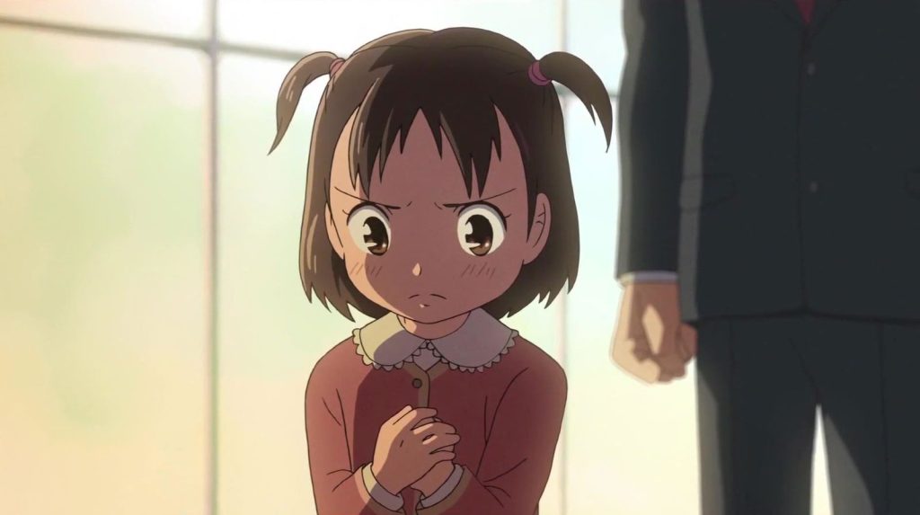 Aya at the funeral