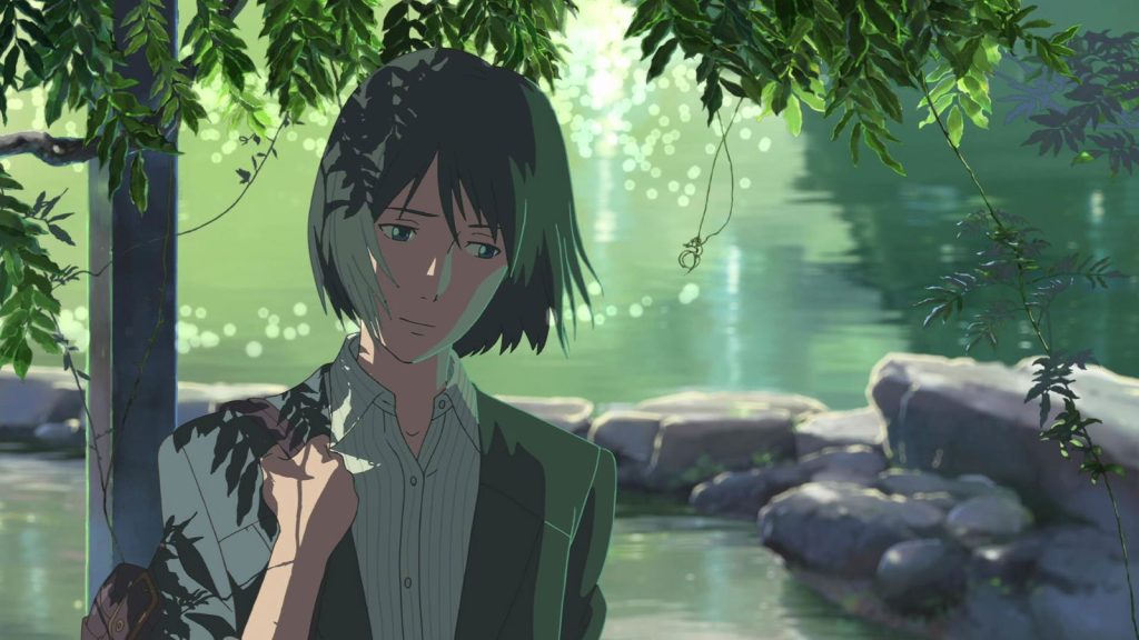 Yukari as seen in garden of words
