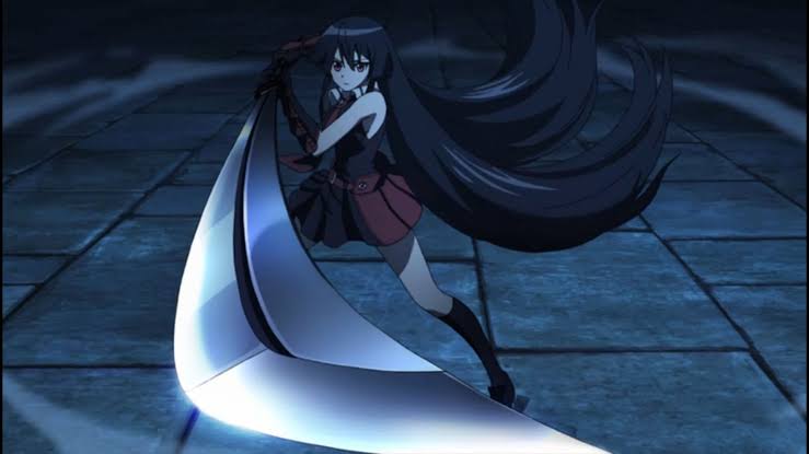 Akame sử dụng Murasame - 5 thanh kiếm mạnh nhất trong lịch sử anime, xếp hạng